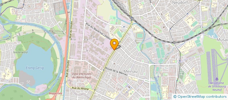 localisation de l'entreprise BANTOU  STRASBOURG