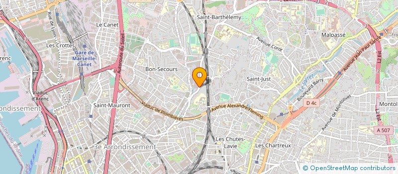 localisation de l'entreprise BANTOU PROTECT à MARSEILLE