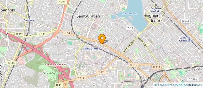 localisation de l'entreprise BANTS GROUP  SAINT-GRATIEN