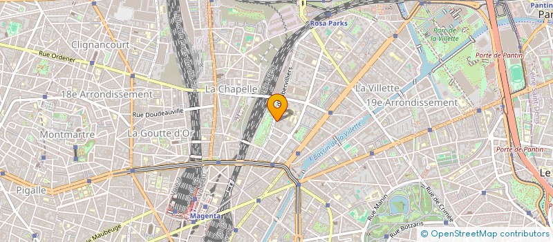 localisation de l'entreprise BANU HACHIM  PARIS