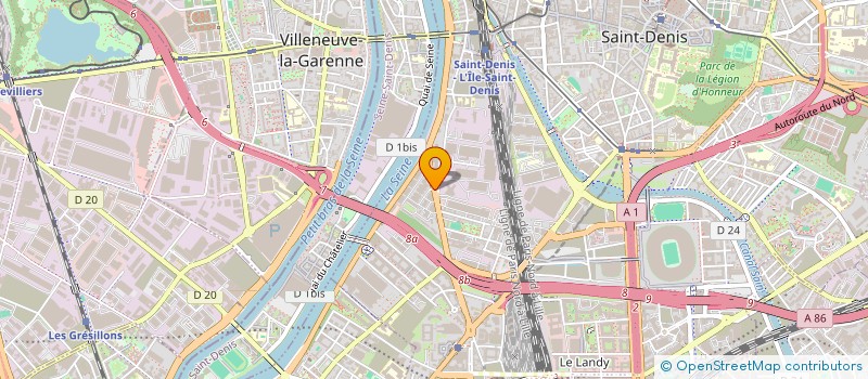 localisation de l'entreprise BANUS CONSULTING  SAINT-DENIS