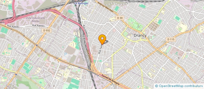 localisation de l'entreprise BANY PLOMBERIE-CHAUFFAGE à DRANCY