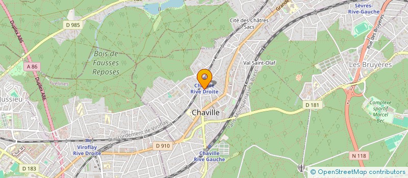 localisation de l'entreprise BANYAN & CIE à CHAVILLE