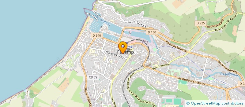 localisation de l'entreprise BANYMER  FECAMP