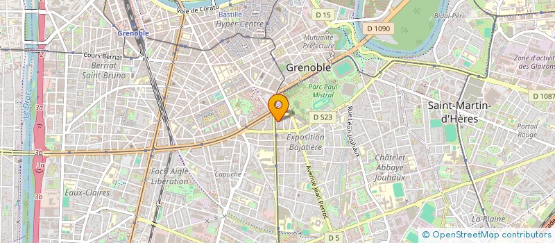 localisation de l'entreprise BANZAI à GRENOBLE