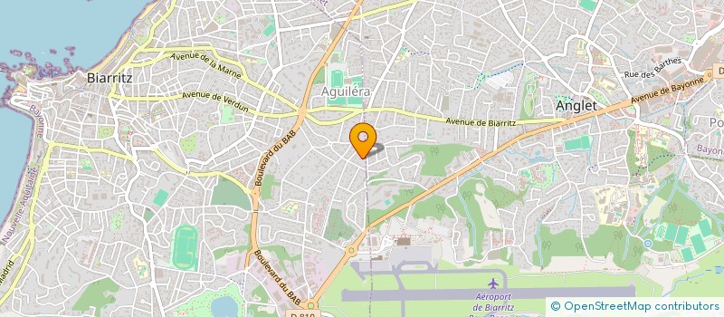 localisation de l'entreprise BANZAI à BIARRITZ