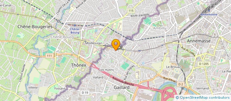 localisation de l'entreprise BANZAI  GAILLARD