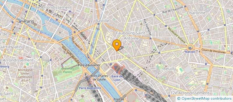 localisation de l'entreprise BAO  PARIS