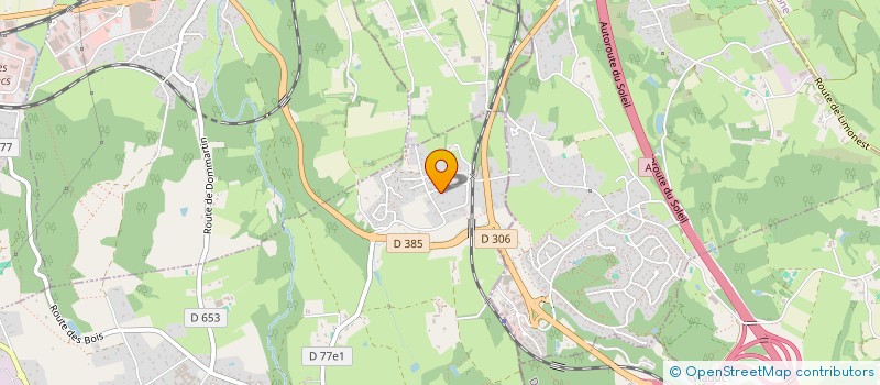 localisation de l'entreprise BAO  DOMMARTIN