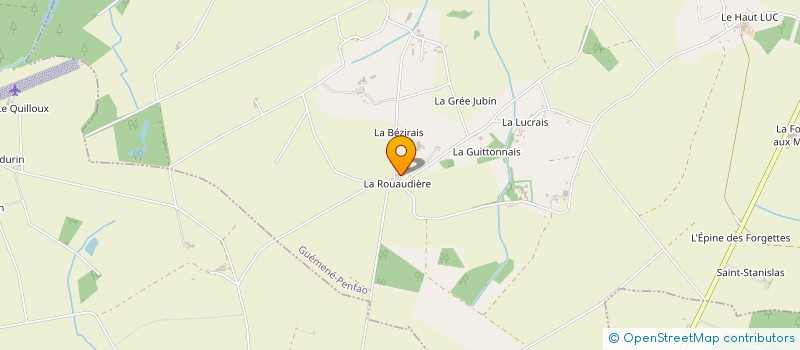 localisation de l'entreprise BAO BAO  GUEMENE-PENFAO