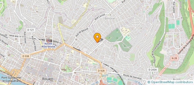 localisation de l'entreprise BAO BAO ZI à ROUEN