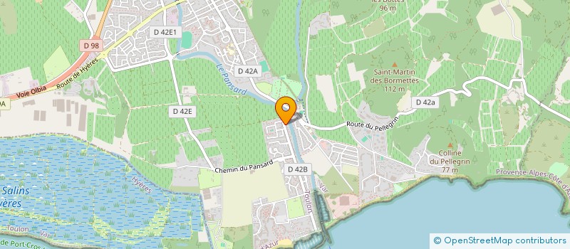 localisation de l'entreprise BAO CHAMBRES D'HOTES à LA LONDE-LES-MAURES