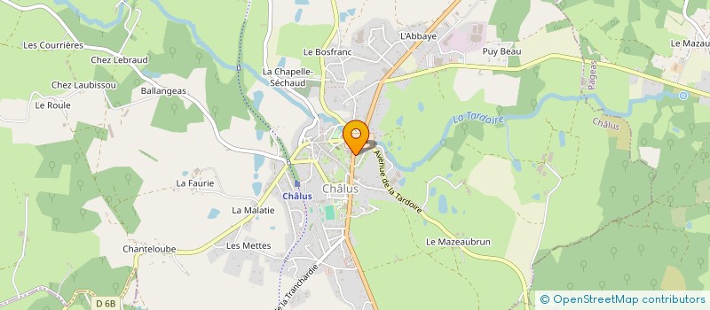 localisation de l'entreprise BAO & CIE  QUIMPERLE