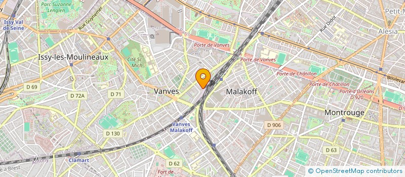 localisation de l'entreprise BAO LI à VANVES