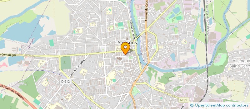 localisation de l'entreprise BAO THAI à SOISSONS