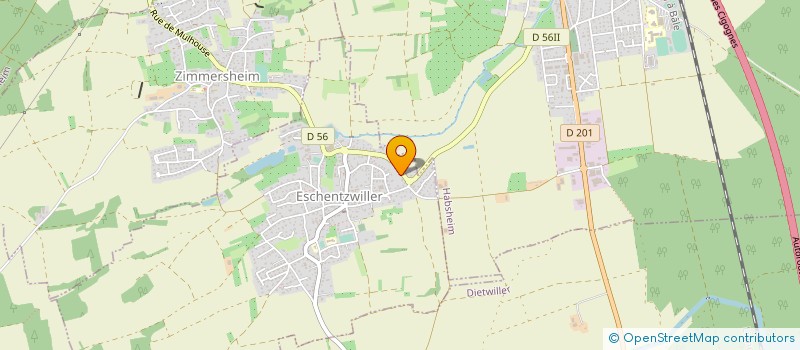 localisation de l'entreprise BAO VINS  ZIMMERSHEIM