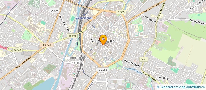 localisation de l'entreprise BAO YANG DIFFUSION à VALENCIENNES
