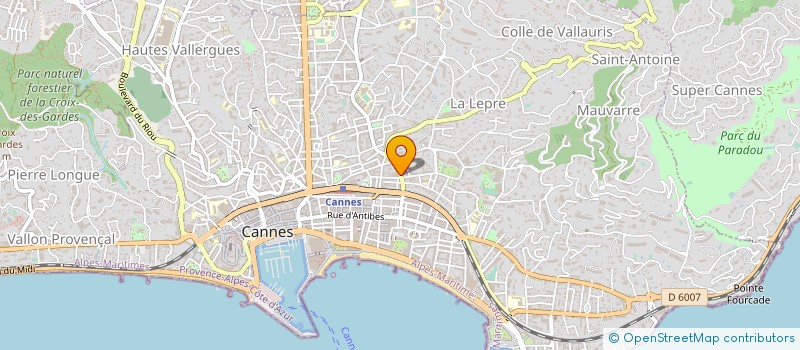 localisation de l'entreprise BAOBAB  CANNES