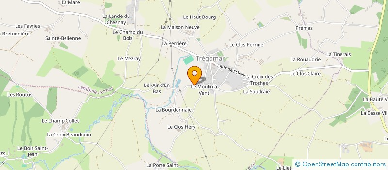 localisation de l'entreprise BAOBAB  LAMBALLE-ARMOR