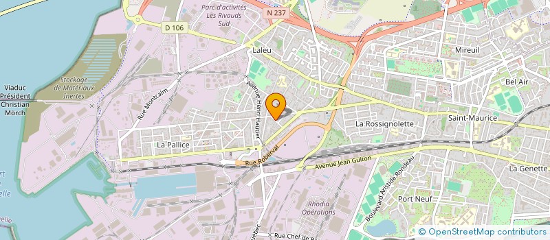 localisation de l'entreprise BAOBAB  LA ROCHELLE