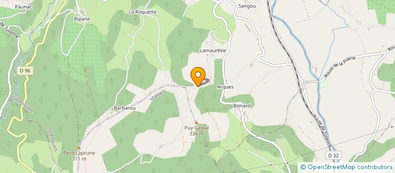 localisation de l'entreprise BAOBAB  STRENQUELS