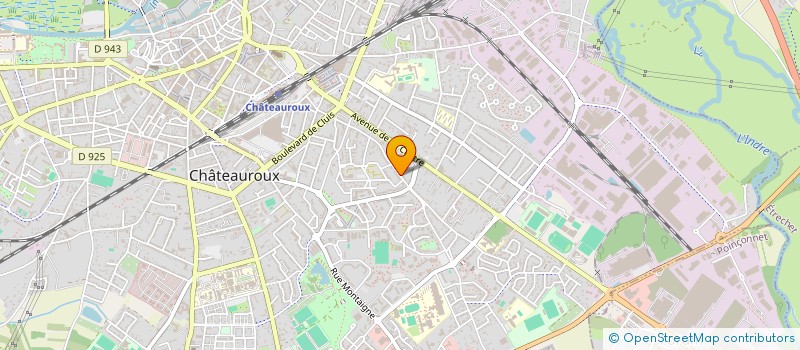 localisation de l'entreprise BAOBAB à CHATEAUROUX
