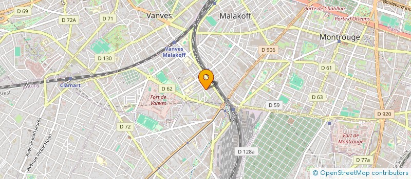 localisation de l'entreprise BAOBAB PARIS à MALAKOFF