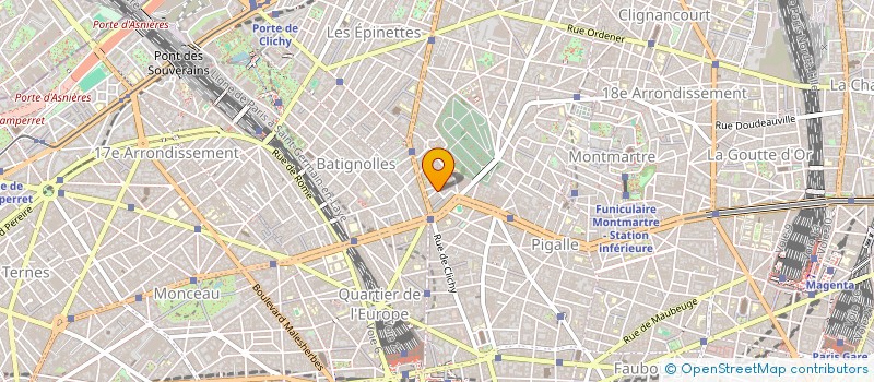 localisation de l'entreprise BAOBAB PRODUCTIONS  PARIS