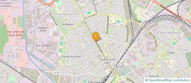 localisation de l'entreprise BAOBAB'S BAZAR  REIMS