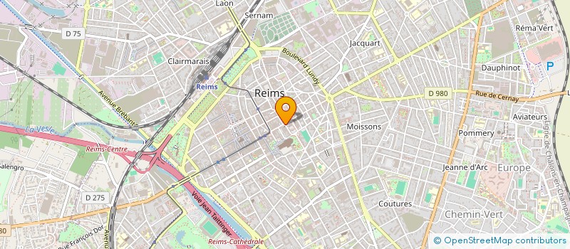 localisation de l'entreprise BAOBABH  REIMS