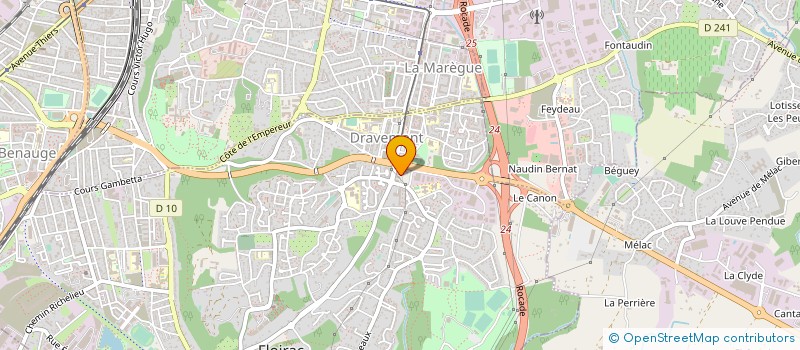 localisation de l'entreprise BAOBAG à FLOIRAC