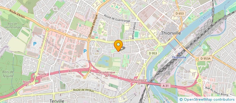 localisation de l'entreprise BAOC à THIONVILLE