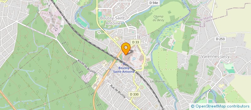 localisation de l'entreprise BAOFA  BOUSSY-SAINT-ANTOINE