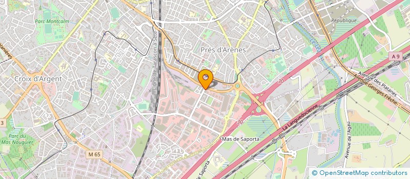 localisation de l'entreprise BAONI GOURMET à MONTPELLIER
