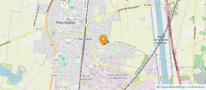 localisation de l'entreprise BAOPAO à PIERRELATTE