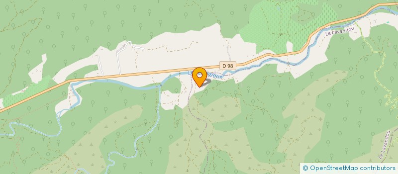 localisation de l'entreprise BAOU D'ENFER à LE LAVANDOU