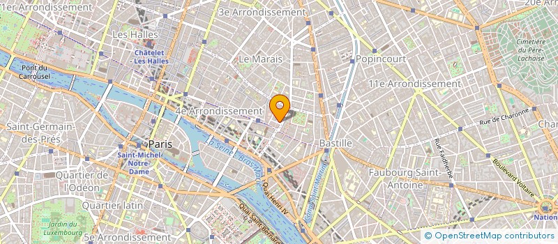 localisation de l'entreprise BAP  PARIS