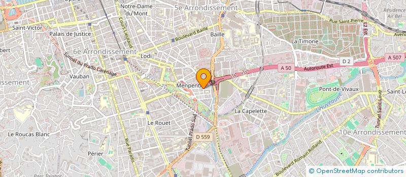 localisation de l'entreprise BAP à MARSEILLE