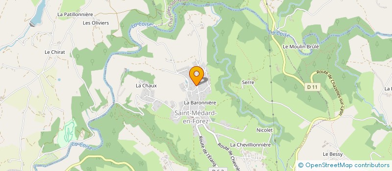 localisation de l'entreprise BAP à SAINT-MEDARD-EN-FOREZ