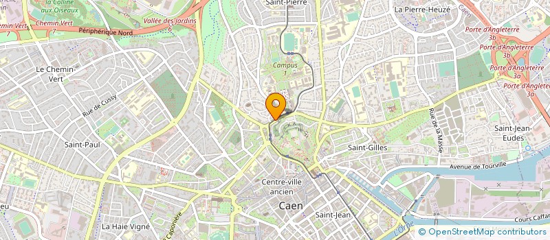 localisation de l'entreprise BAP à CAEN