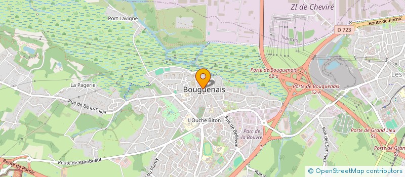 localisation de l'entreprise BAP à BOUGUENAIS