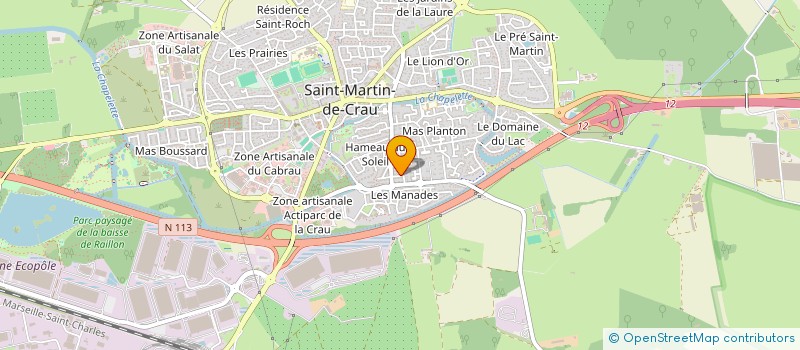 localisation de l'entreprise BAP MATERIELS à SAINT-MARTIN-DE-CRAU