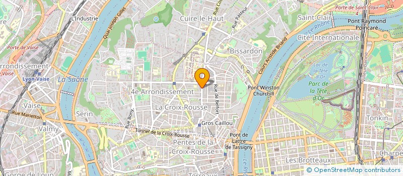 localisation de l'entreprise BAPA  LYON