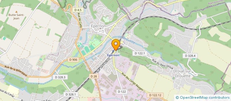 localisation de l'entreprise BAPA à EPERNON