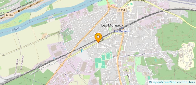 localisation de l'entreprise BAPA SA à LES MUREAUX