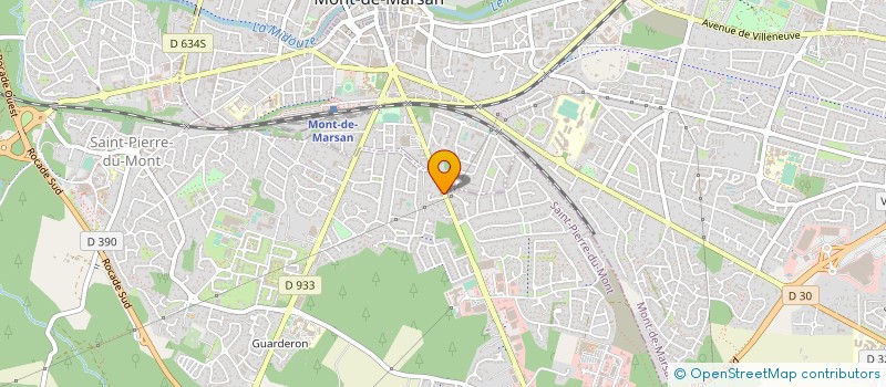 localisation de l'entreprise BAPAM  SAINT-PIERRE-DU-MONT