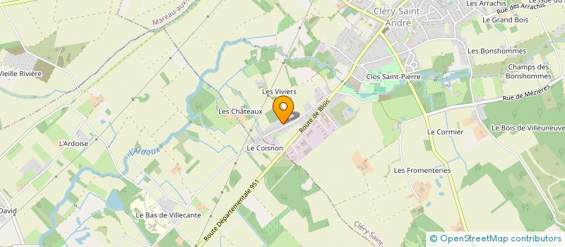 localisation de l'entreprise BAPAUTO GROUPE à CLERY-SAINT-ANDRE