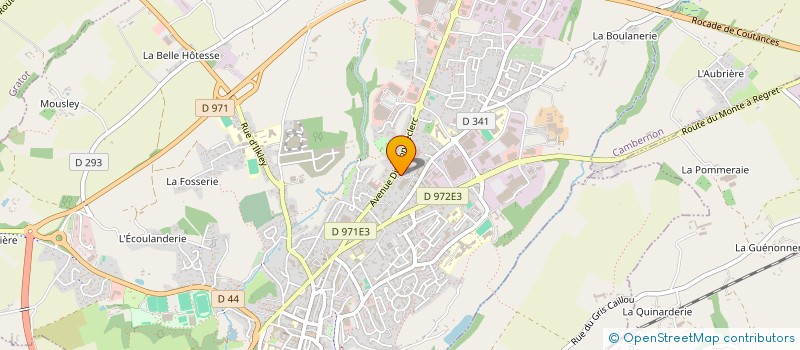 localisation de l'entreprise BAPELLEIMMO  COUTANCES