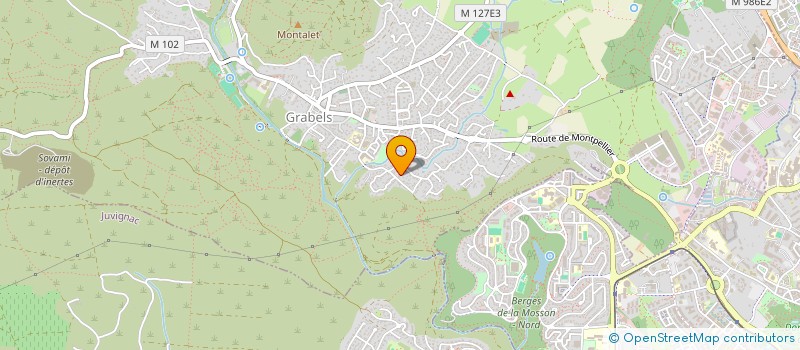 localisation de l'entreprise BAPEM  GRABELS