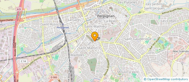localisation de l'entreprise BAPI  PERPIGNAN